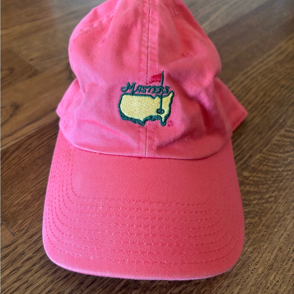 American Needle Coral Pink Masters Logo Cap